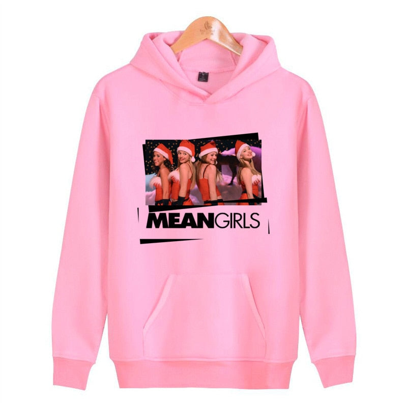 mean girls hoodies sweatshirts homme streetwear harajuku male hoddies men/women hip pullover hop J1786