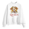 Vintage Queen Band sweatshirt Freddie Mercury print hoodies women white hip hop rock hoddies gothic clothes winter streetwear