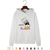 Women Hoodies Pullover Kawaii Cat Hoodies Plus Size Autumn Hooded Sweatshirt Warm Fashion Streetwear Winter Cute Cartoon Hoddies