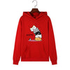 Women Hoodies Pullover Kawaii Cat Hoodies Plus Size Autumn Hooded Sweatshirt Warm Fashion Streetwear Winter Cute Cartoon Hoddies