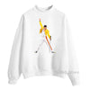 Vintage Queen Band sweatshirt Freddie Mercury print hoodies women white hip hop rock hoddies gothic clothes winter streetwear