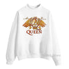 Vintage Queen Band sweatshirt Freddie Mercury print hoodies women white hip hop rock hoddies gothic clothes winter streetwear