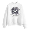 Vintage Queen Band sweatshirt Freddie Mercury print hoodies women white hip hop rock hoddies gothic clothes winter streetwear