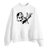 Vintage Queen Band sweatshirt Freddie Mercury print hoodies women white hip hop rock hoddies gothic clothes winter streetwear
