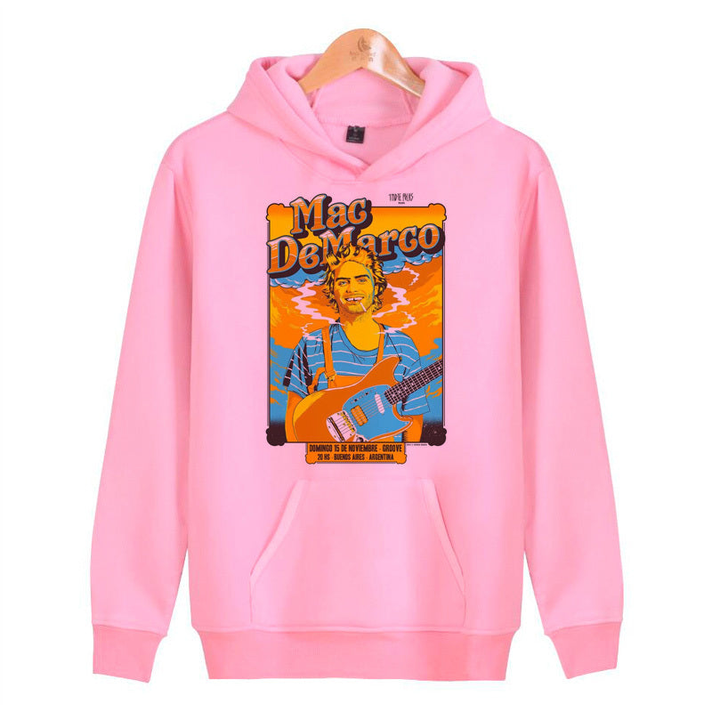 mac demarco hoodies sweatshirts homme harajuku male hoddies hip men/women pullover hop streetwear J1728